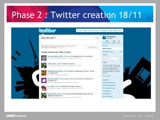 Phase 2 : Twitter creation 18/11 
