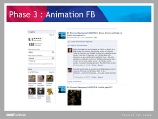 Phase 3 : Animation FB 