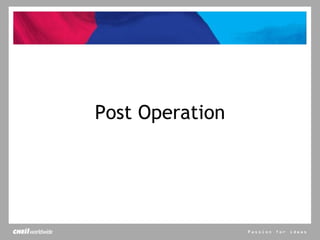 Post Operation 