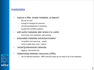 Repositories Architecture #83