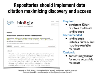 Data Repositories Impact | PDF
