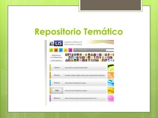 Repositorio Temático
 