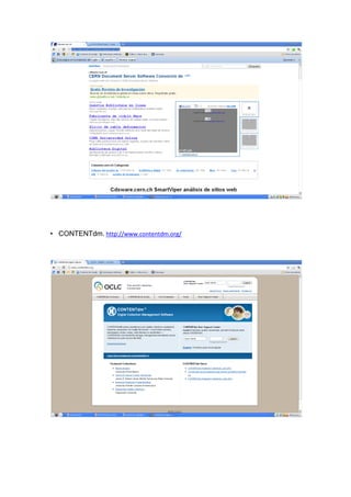 • CONTENTdm. http://www.contentdm.org/
 
