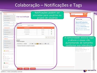 Poderoso mecanismo de indexação e busca
