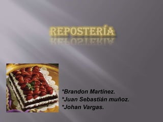 *Brandon Martínez.
*Juan Sebastián muñoz.
*Johan Vargas.
 