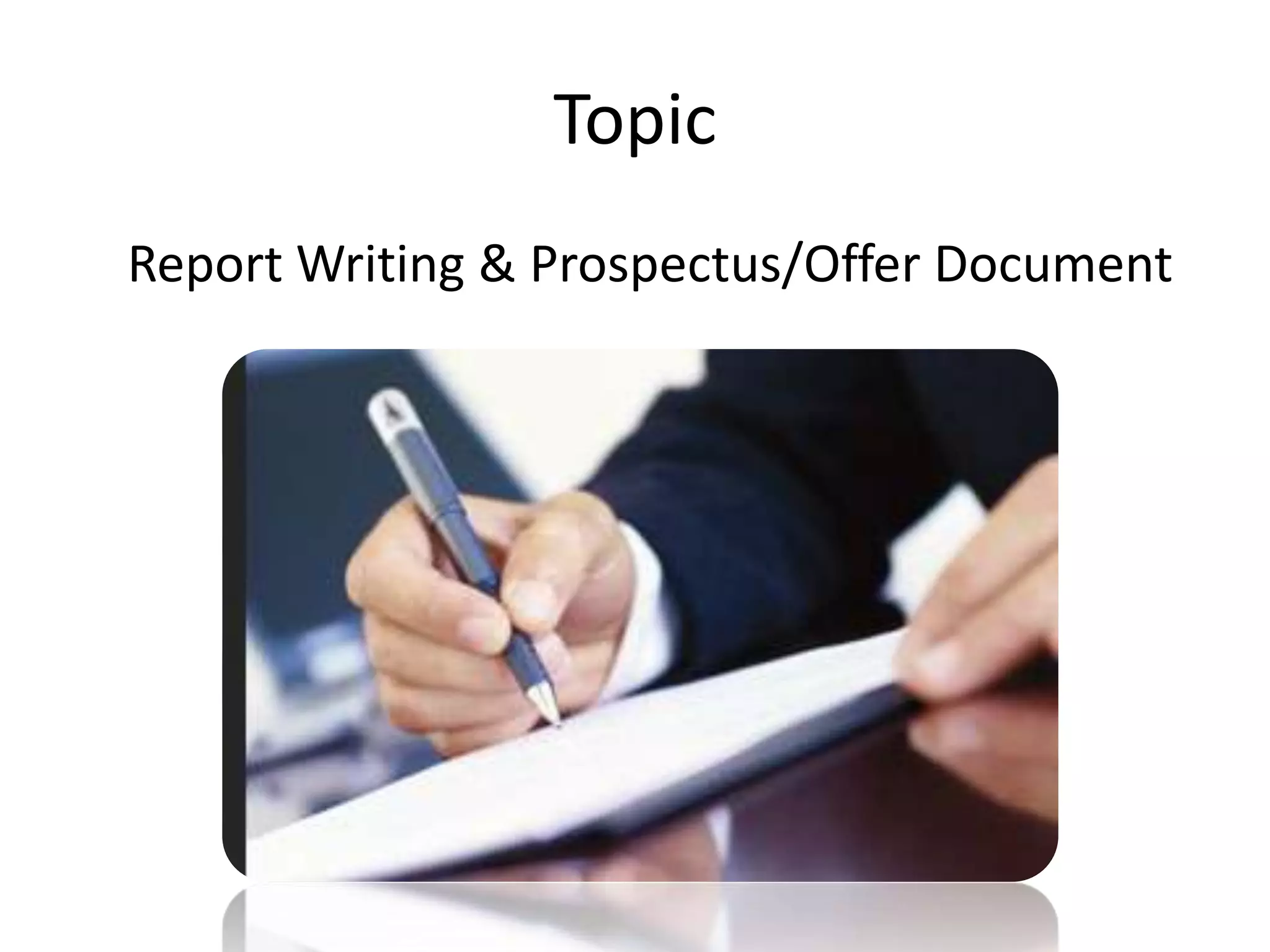 Repott Text Repot writing ppt | PPTX