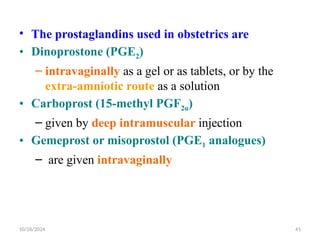 Pge1 Injection Human Reproductive system PHARMACOLOGY 1.pptx