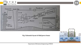 REPP Module 4 Tidal Energy - Tidal energy is produced by the surge of ...