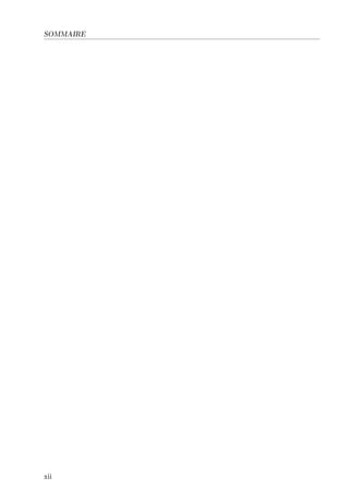 SOMMAIRE
xii
 