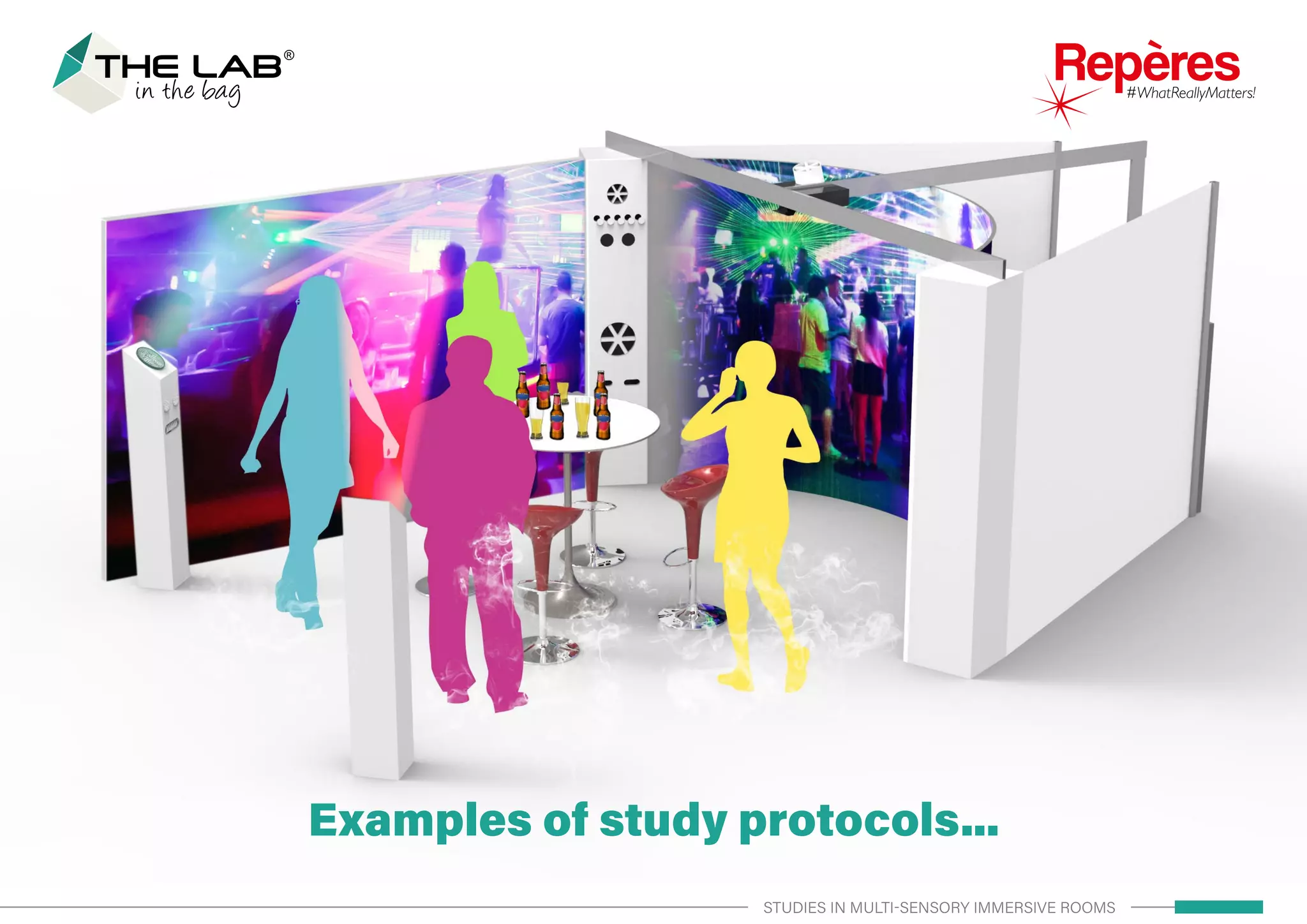 Examples of study protocols...
STUDIES IN MULTI-SENSORY IMMERSIVE ROOMS
 