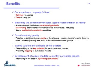 RepèRes Bayesia Consumer Segmentation Skim Conf08 | PPT