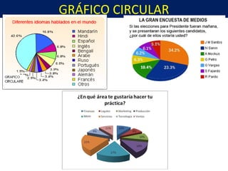 GRÁFICO CIRCULAR
 