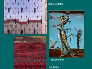 René Magritte Salvador Dalí Perejaume 