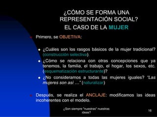 Representaciones Sociales