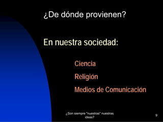 Representaciones Sociales