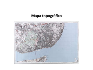 Mapa topográfico
 