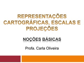 NOÇÕES BÁSICAS
Profa. Carla Oliveira
 