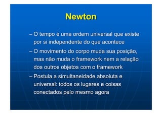 Representações do espaço e tempo   primeiro roteiro
