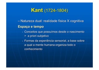 Representações do espaço e tempo   primeiro roteiro
