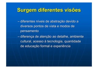 Representações do espaço e tempo   primeiro roteiro