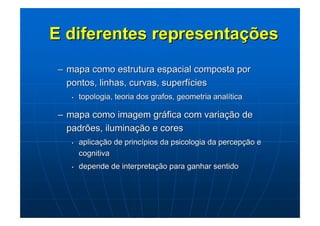 Representações do espaço e tempo   primeiro roteiro