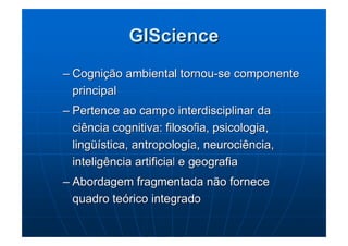 Representações do espaço e tempo   primeiro roteiro