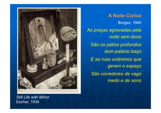 Representações do espaço e tempo   primeiro roteiro