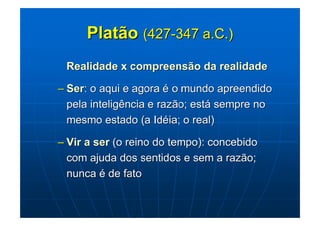 Representações do espaço e tempo   primeiro roteiro