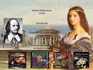Representantes de la literatura renacentista