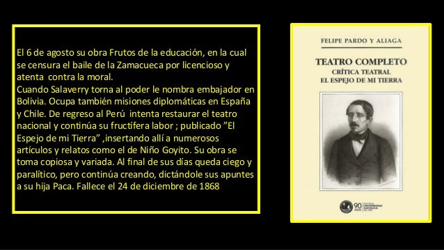 Representantes del costumbrismo en el Perú