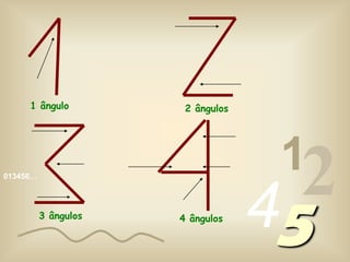1 ângulo2 ângulos124013456…53 ângulos4 ângulos