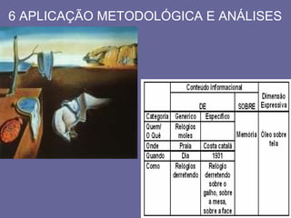 6 APLICAÇÃO METODOLÓGICA E ANÁLISES
 