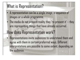 Representation