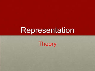 Representation Theory 