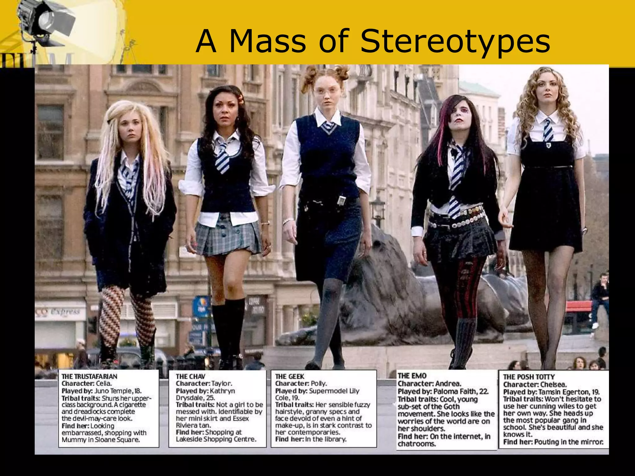 A Mass of Stereotypes
 