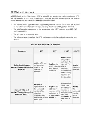 Representational State Transfer (REST) | PDF
