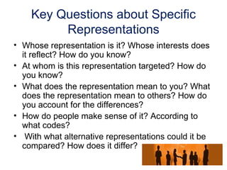 Representation and stereotyping | PPT