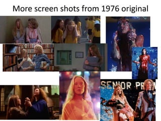 More screen shots from 1976 original
 