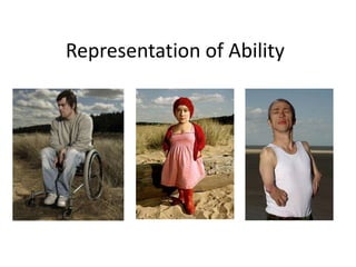 Representation of Ability
 