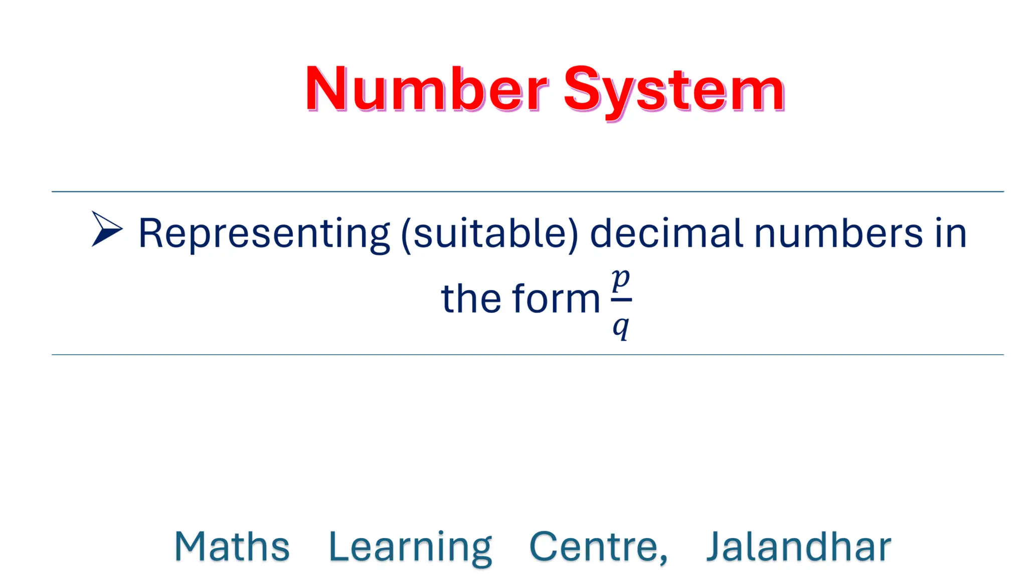 Pq Form Example representation of decimal number to the pq form.pdf
