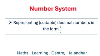 representation of decimal number to the pq form.pdf
