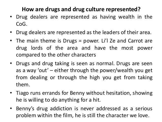 Representation of Drugs and Drug Culture