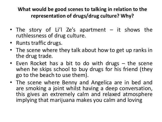 Representation of Drugs and Drug Culture