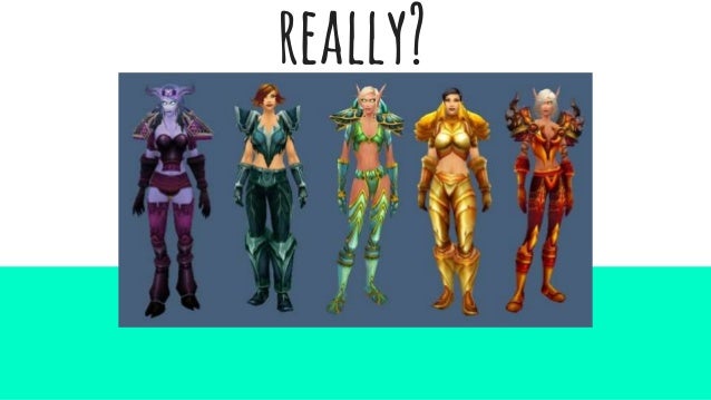 Representation Of Gender In Games Slides