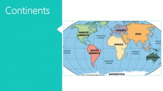 Continents
 