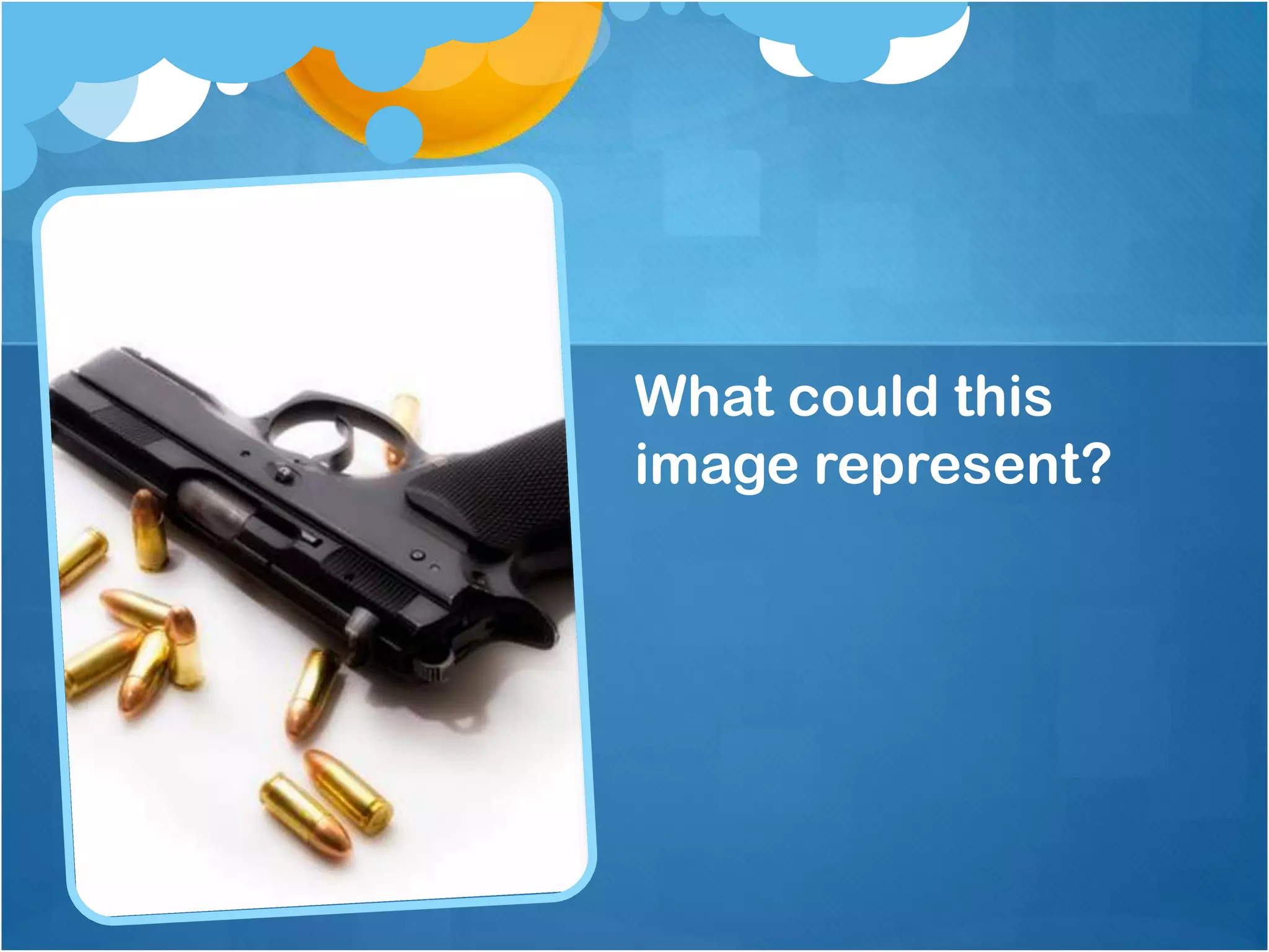 What could this
image represent?
 