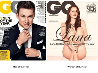 Man of the year Woman of the year
 
