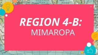 25
REGION 4-B:
MIMAROPA
 