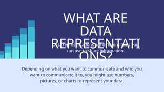 Representing Data Presentation Using the different graphs | PPTX