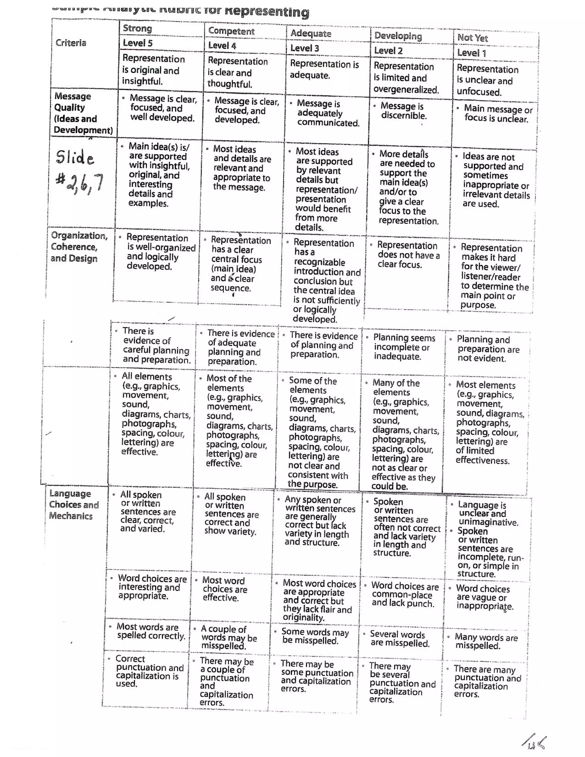 Mauri Examples Representing rubric mauri | PDF